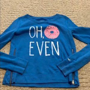 Hollister sweatshirt tee good condition